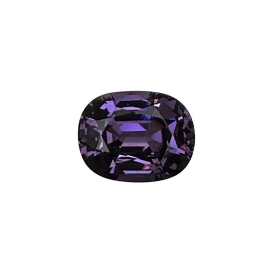 6.79ct Cushion Purple Spinel