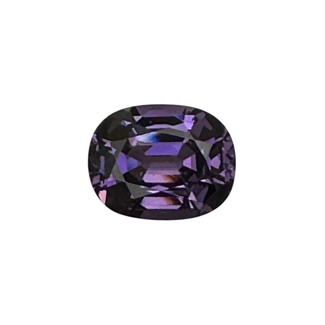 6.79ct Cushion Purple Spinel