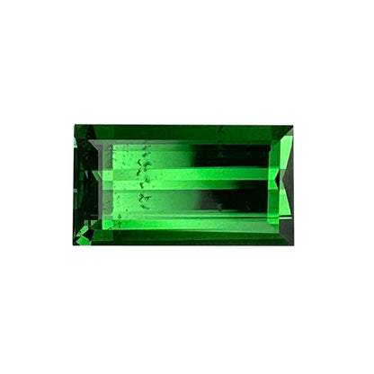 2.16ct Baguette Fine Intense Green Tsavorite