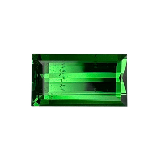 2.16ct Baguette Fine Intense Green Tsavorite