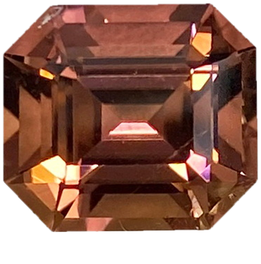 4.69ct Emerald Cut Pink Tourmaline