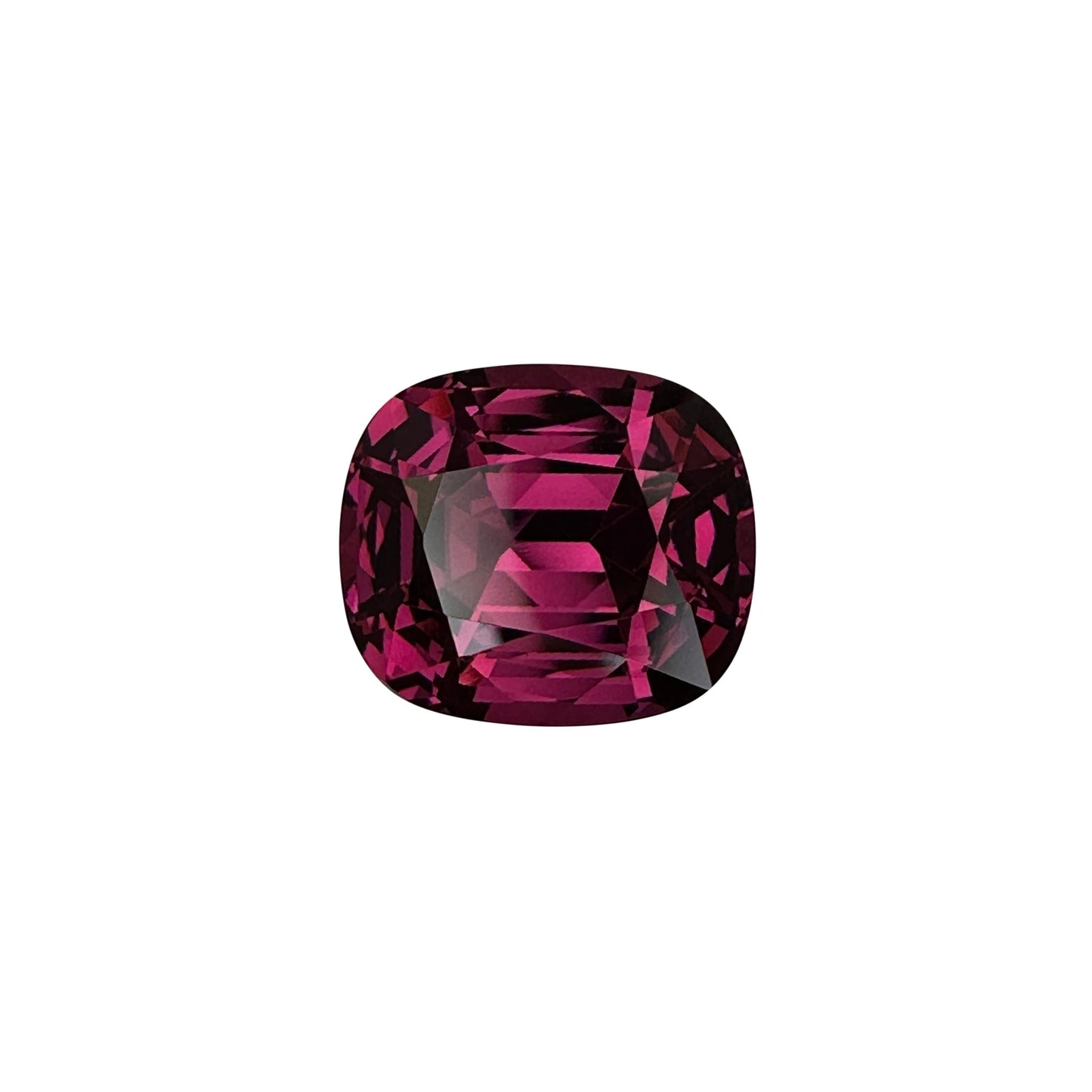 10.91ct Cushion Medium Pink Rhodolite