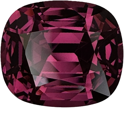 10.91ct Cushion Medium Pink Rhodolite