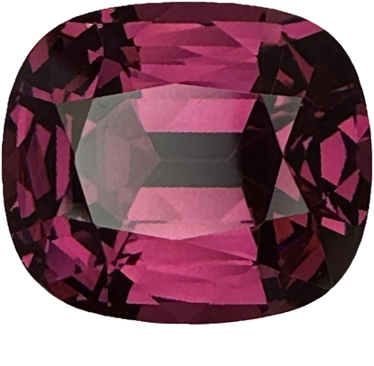 10.91ct Cushion Medium Pink Rhodolite