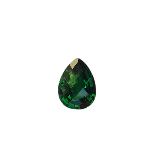 2.85ct Pear Shape Fine Intense Green Tsavorite