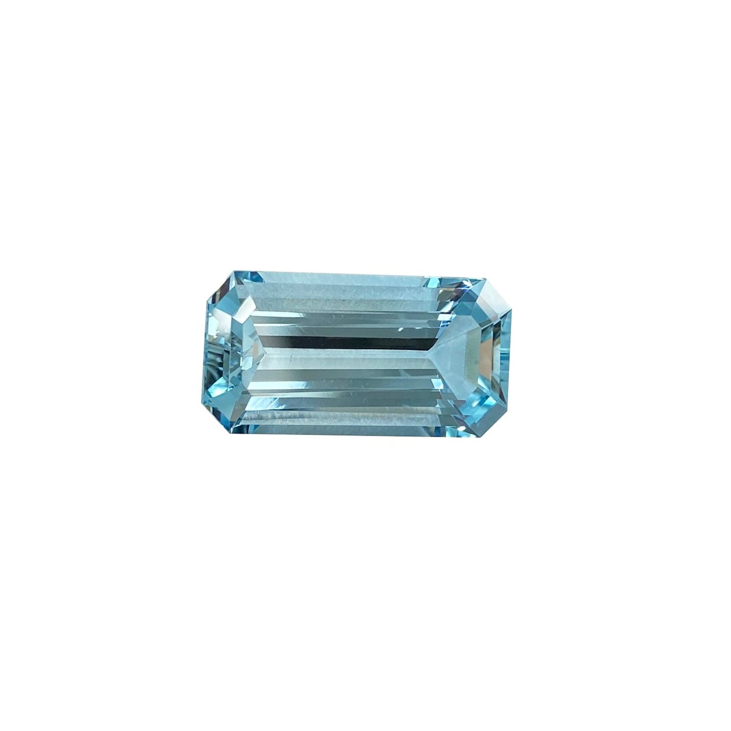 18.11ct Emerald Cut A Color Aquamarine