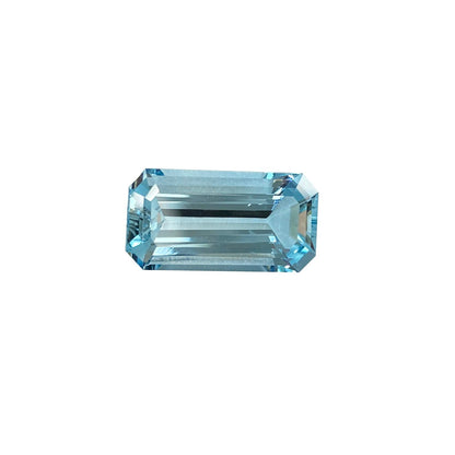 18.11ct Emerald Cut A Color Aquamarine