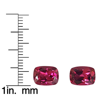 9x7mm Cushion Rubellite