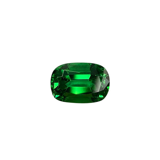 4ct Cushion Fine Green Chrome Tourmaline