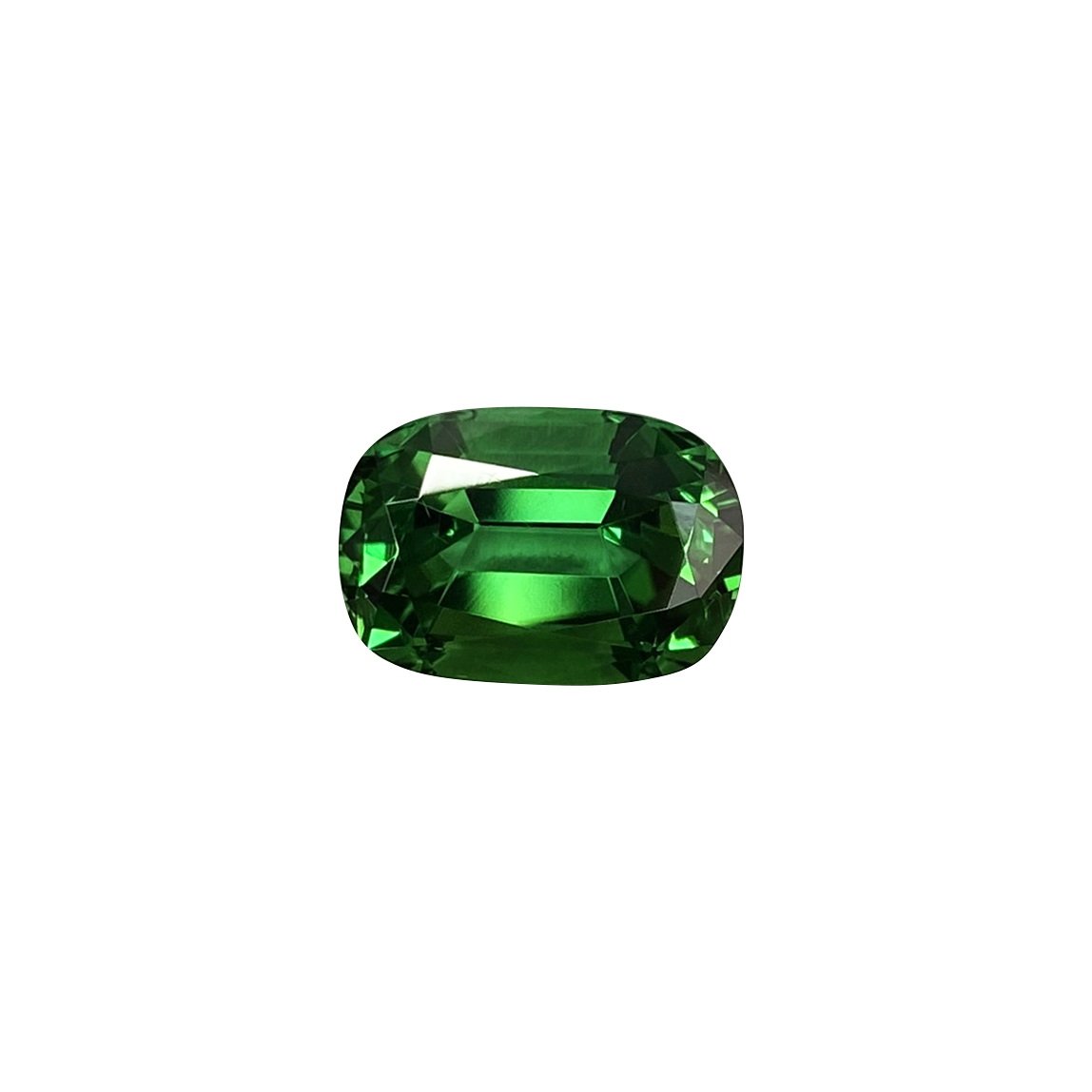 4ct Cushion Fine Green Chrome Tourmaline