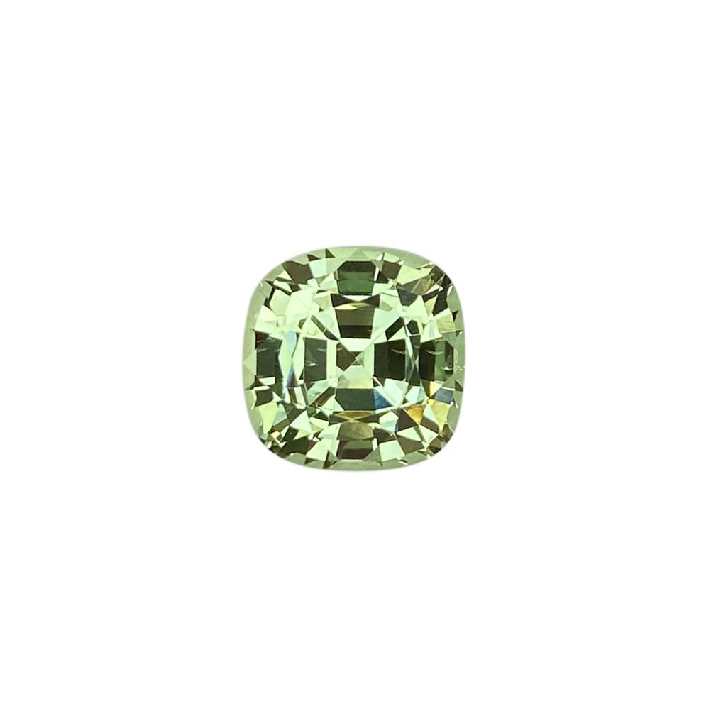 3.09ct Cushion Mint Garnet