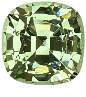 3.09ct Cushion Mint Garnet
