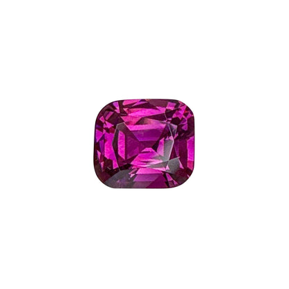 6.43ct Cushion AAA Color Rhodolite