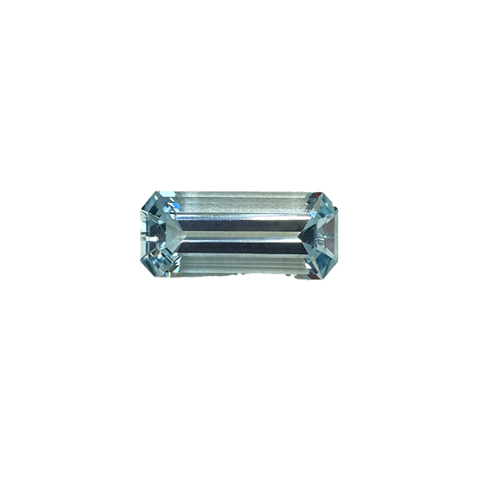 14.44ct Emerald Cut A Color Aquamarine