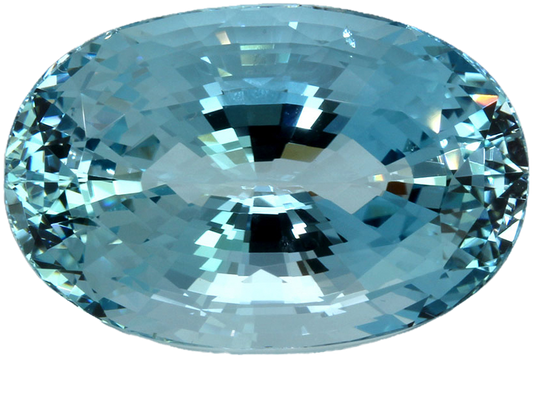 29.01ct Oval AA Color Aquamarine