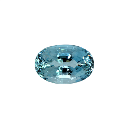 29.01ct Oval AA Color Aquamarine