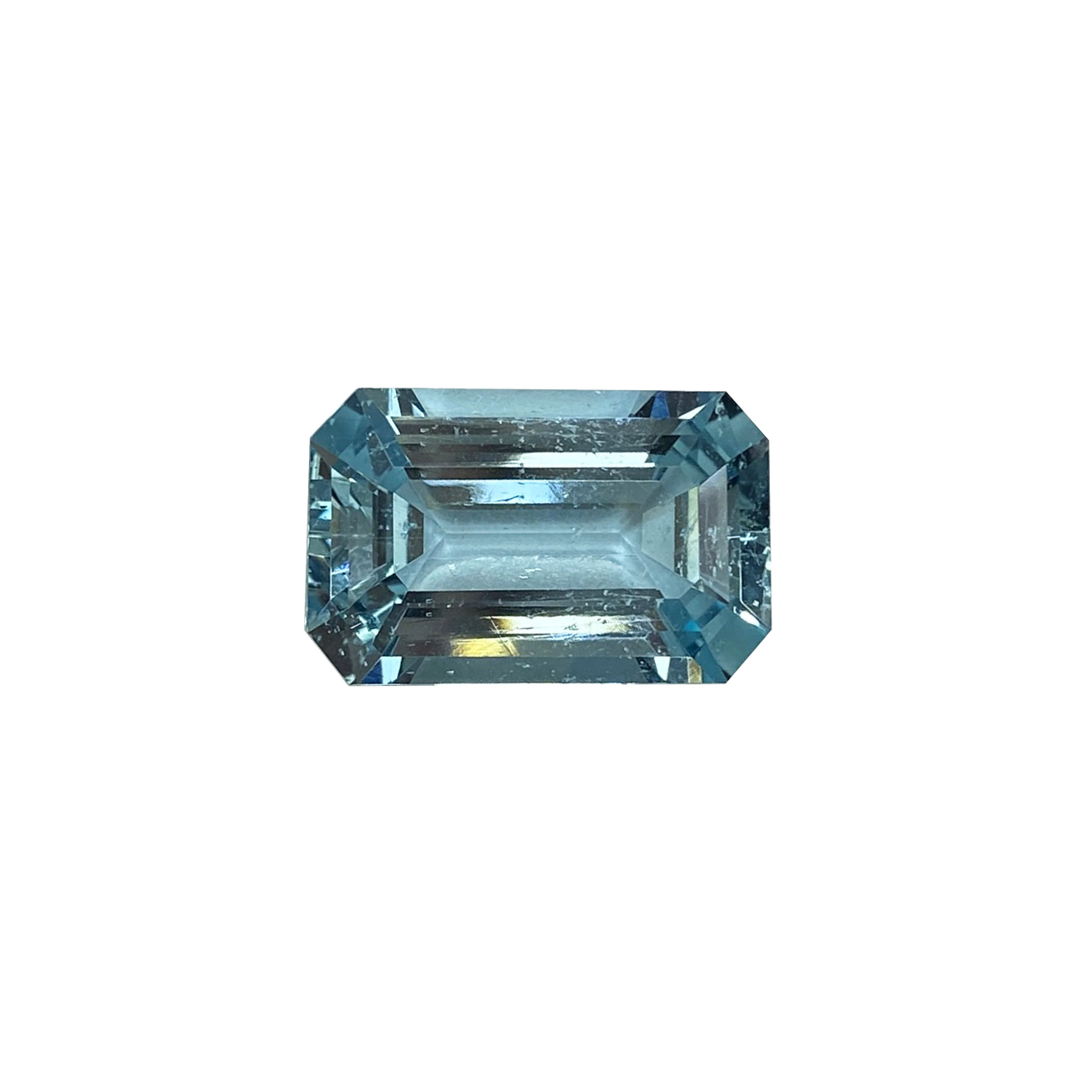 21.96ct Baguette Unheated Aquamarine