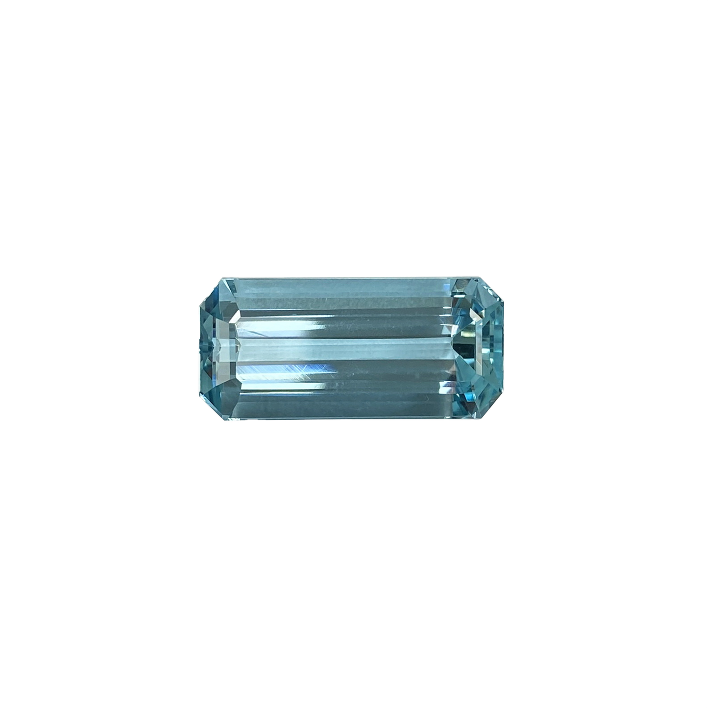 24.22ct Emerald Cut AA Color Aquamarine