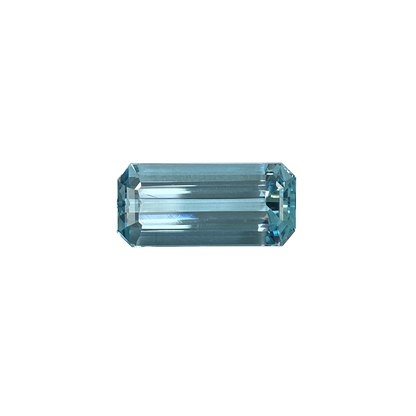 24.22ct Emerald Cut AA Color Aquamarine