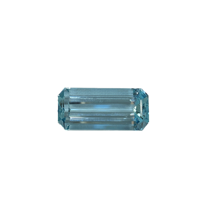 24.22ct Emerald Cut AA Color Aquamarine