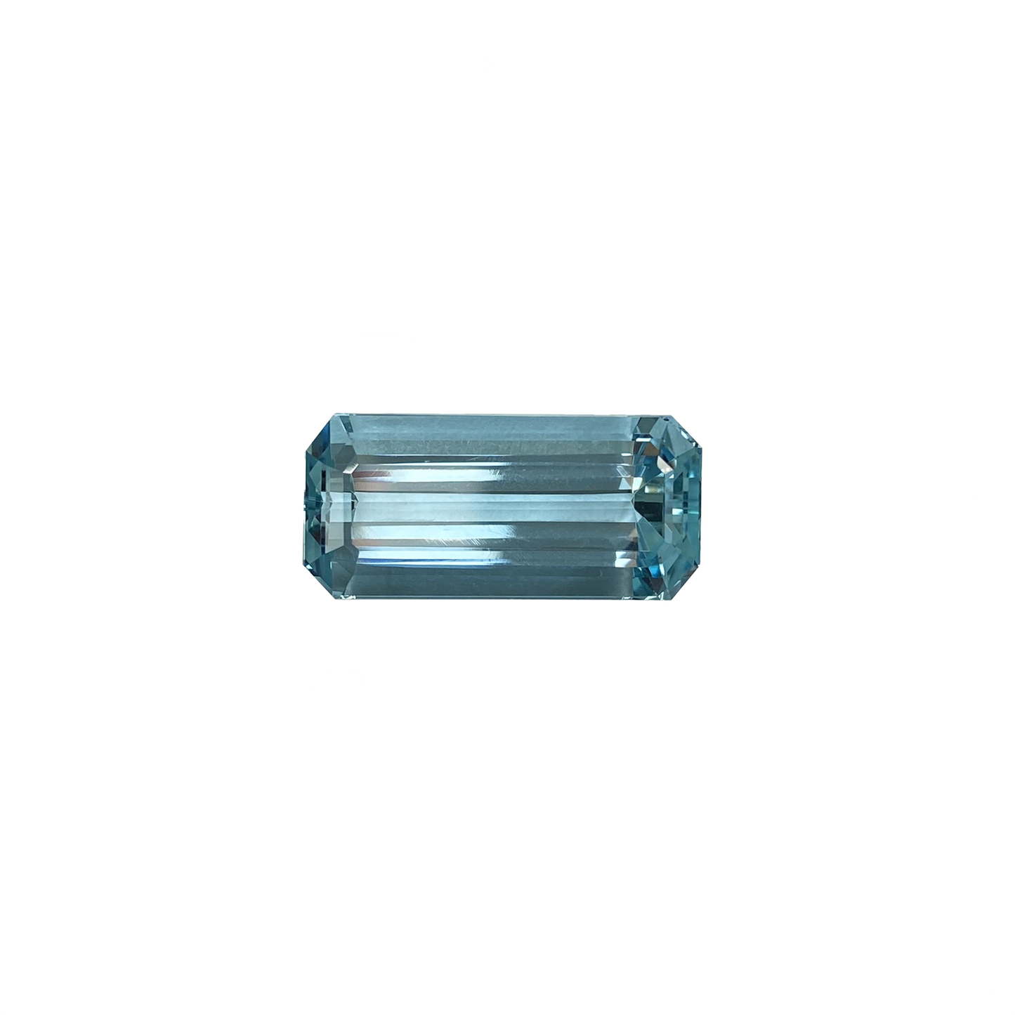 24.22ct Emerald Cut AA Color Aquamarine