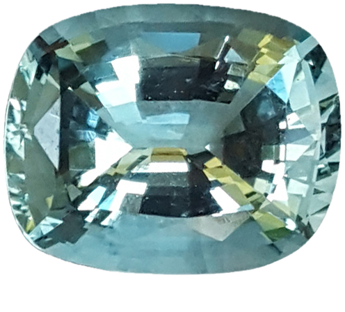 14.2x11.5mm Cushion Aquamarine