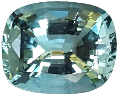 14.2x11.5mm Cushion Aquamarine