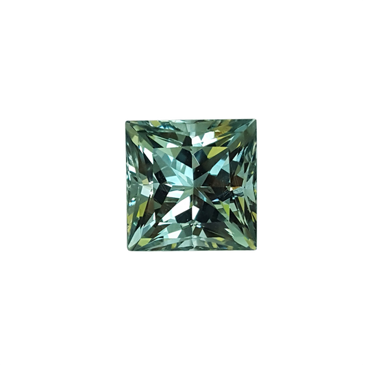 15.52ct Princess Cut Seafoam Beryl