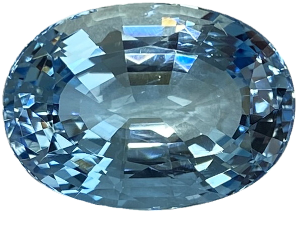 13.99ct Oval AA Color Aquamarine