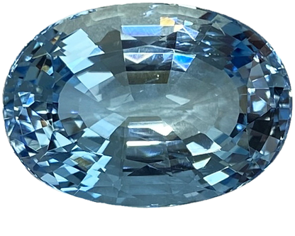 13.99ct Oval AA Color Aquamarine