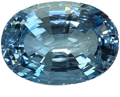 13.99ct Oval AA Color Aquamarine