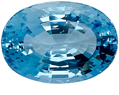 13.99ct Oval AA Color Aquamarine