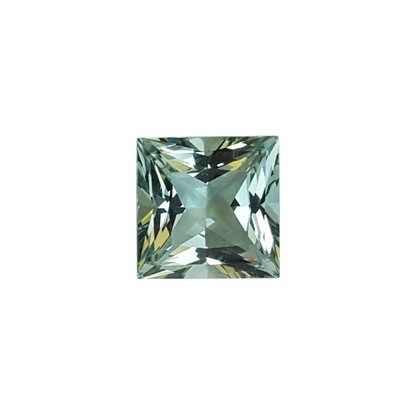 8.23ct Princess Cut AA Color Aquamarine