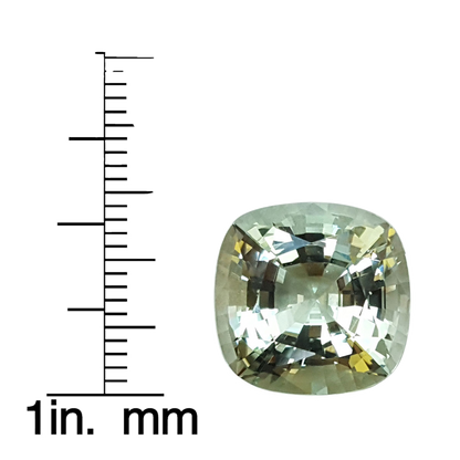 10.03ct Cushion A Color Aquamarine