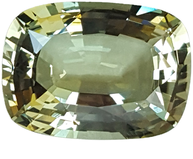 17.7x13.1mm Cushion A Color Aquamarine