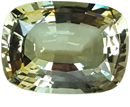 17.7x13.1mm Cushion A Color Aquamarine