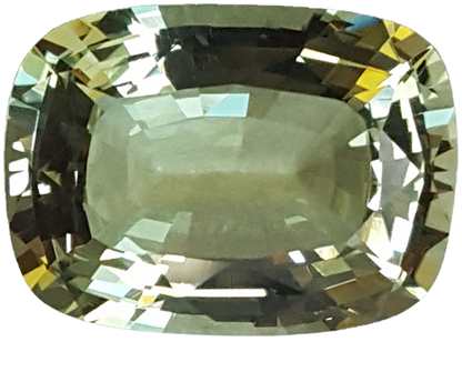 17.7x13.1mm Cushion A Color Aquamarine