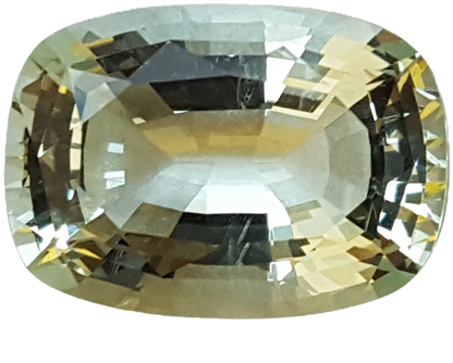 10.03ct Cushion Almost Colorless Aquamarine