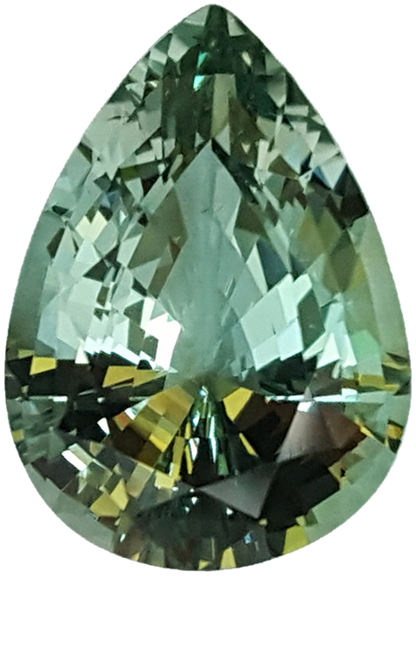 18.2x13.2mm Pear Shape Aquamarine