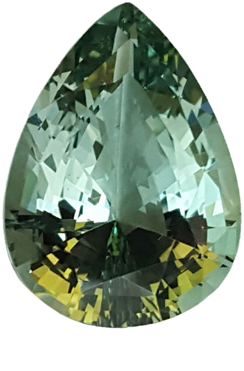 18.2x13.2mm Pear Shape Aquamarine