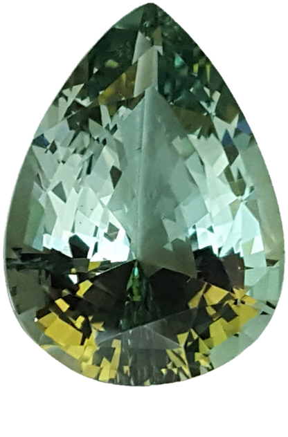 18.2x13.2mm Pear Shape Aquamarine