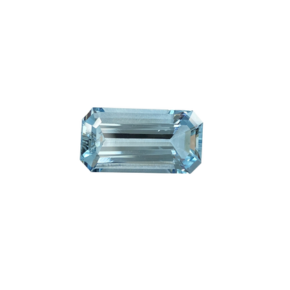 18.11ct Emerald Cut A Color Aquamarine