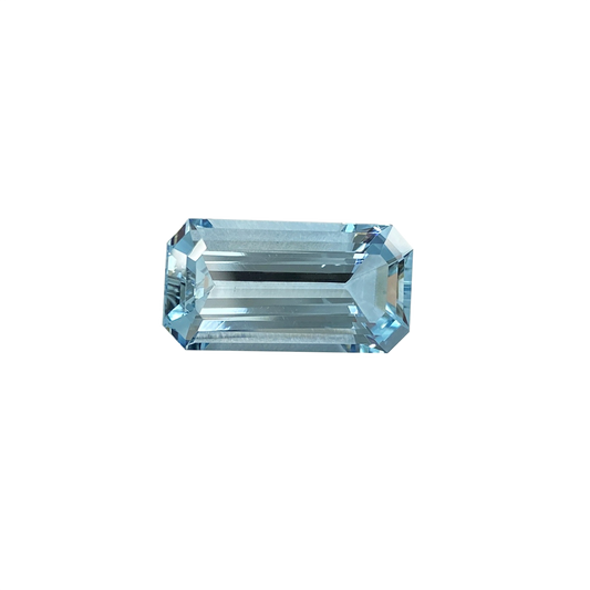 18.11ct Emerald Cut A Color Aquamarine