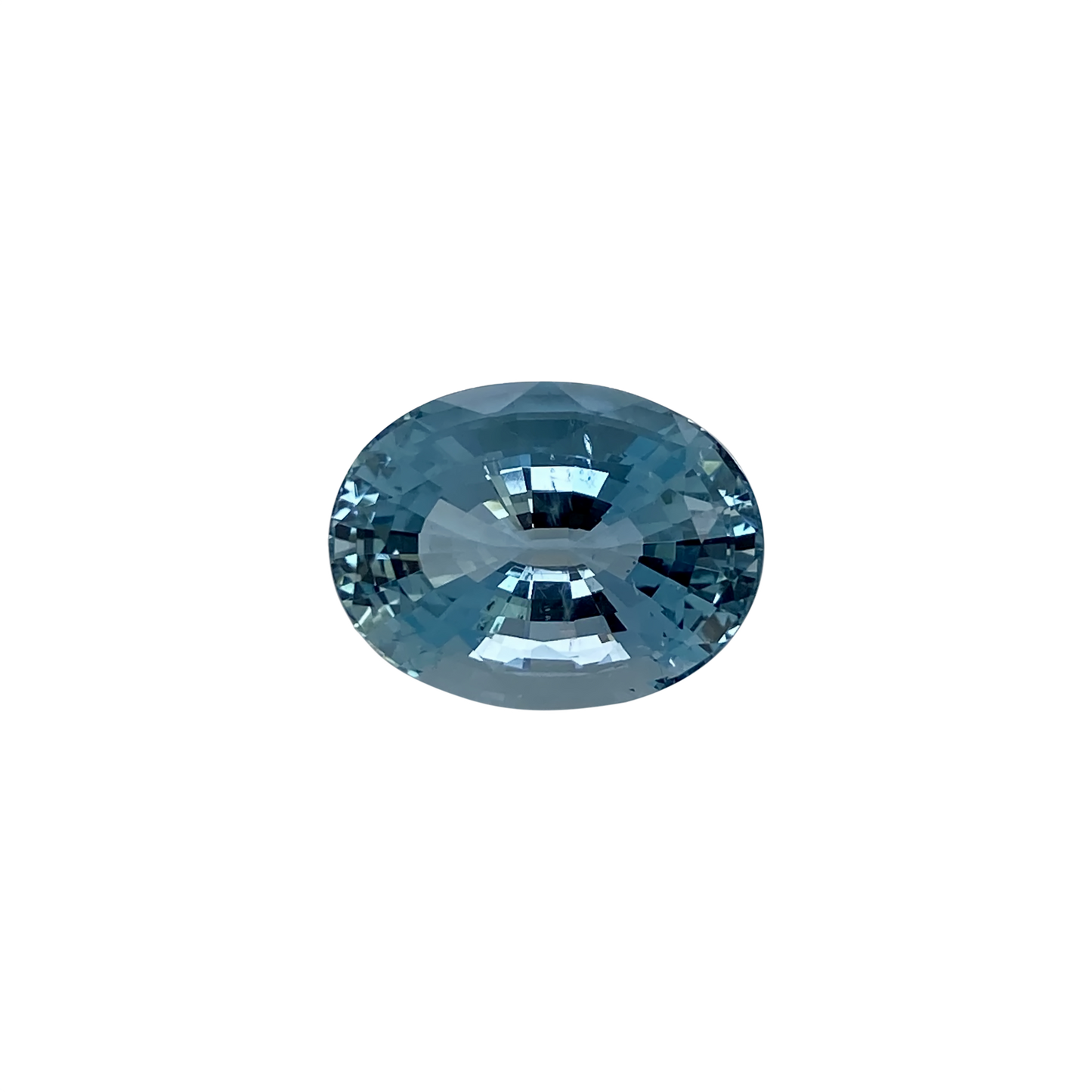 22ct Oval Unheated Aquamarine