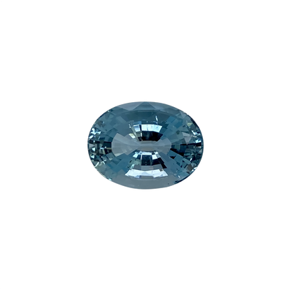 22ct Oval Unheated Aquamarine