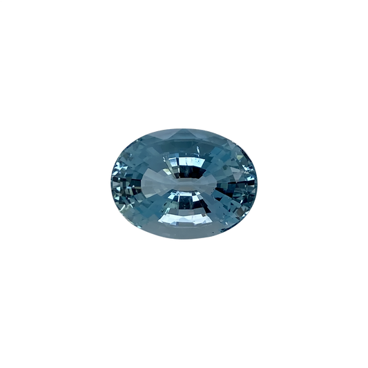 22ct Oval Unheated Aquamarine