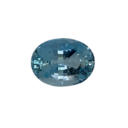 22ct Oval Unheated Aquamarine