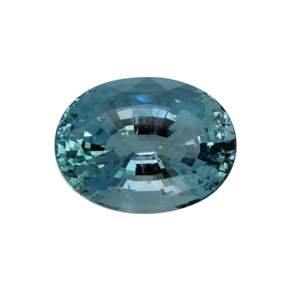 22ct Oval Unheated Aquamarine