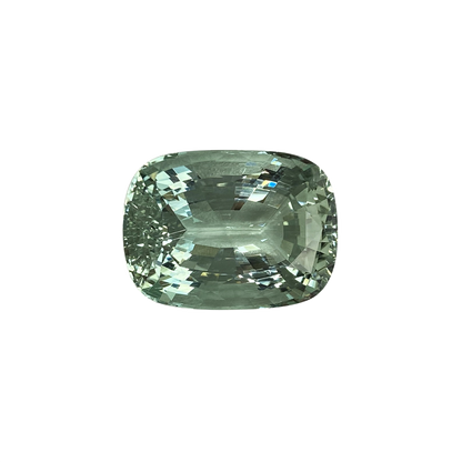 35.83ct Cushion Green Aquamarine