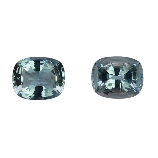 12x10mm Cushion A Color Aquamarine